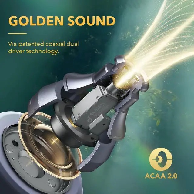 Alt view image 3 of 6 - Soundcore by Anker Liberty 3 Pro Active Noise Cancelling Earbuds, True Wireless Earbuds with ACAA 2.0(Dual Driver), Fusion Comfort, Hi-Res Audio Wireless, Multipoint Connection