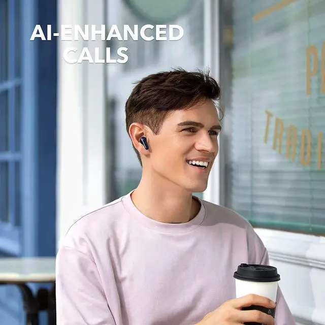 Alt view image 5 of 6 - Soundcore by Anker Life P2 Mini True Wireless Earbuds, 10mm Drivers with Big Bass, Custom EQ, Bluetooth 5.2, 32H Playtime, USB-C for Fast Charging, Tiny Size for Commute, Work