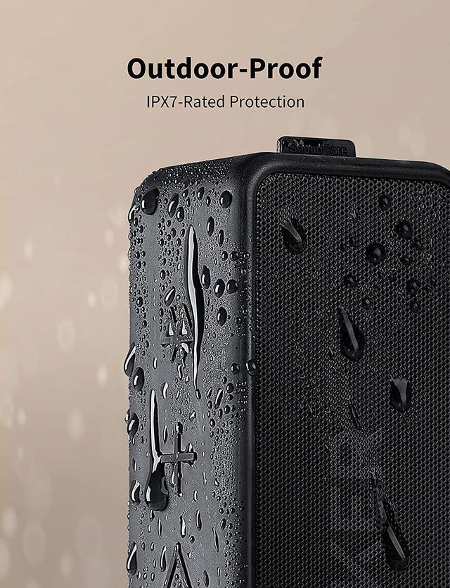 Alt view image 4 of 6 - Anker Soundcore 2 Portable Bluetooth Speaker with 12W Stereo Sound, Bluetooth 5, Bassup, IPX7 Waterproof, 24-Hour Playtime, Wireless Stereo Pairing, Speaker for Home, Outdoors, Travel