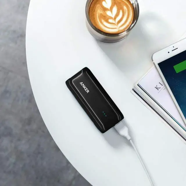 Alt view image 6 of 7 - Anker Astro E1 5200mAh Portable Charger Power Bank External Battery PowerIQ Charging