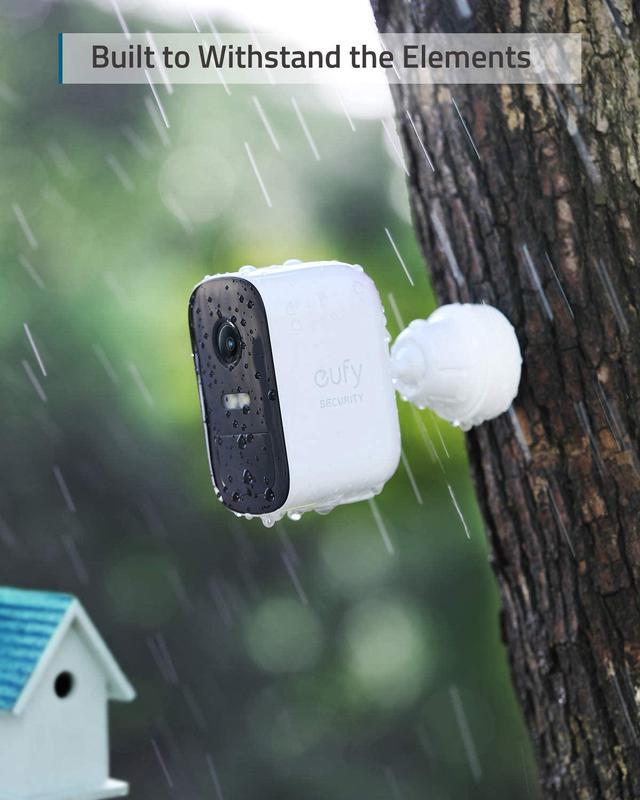 Alt view image 7 of 7 - eufy Security, Wireless Video Doorbell & eufyCam 2C Pro Bundle Kit, 2K Resolution Camera, 180-Day Battery Life, IP67, Night Vision, and No Monthly Fee, HomeKit Compatibility, 2 Cameras