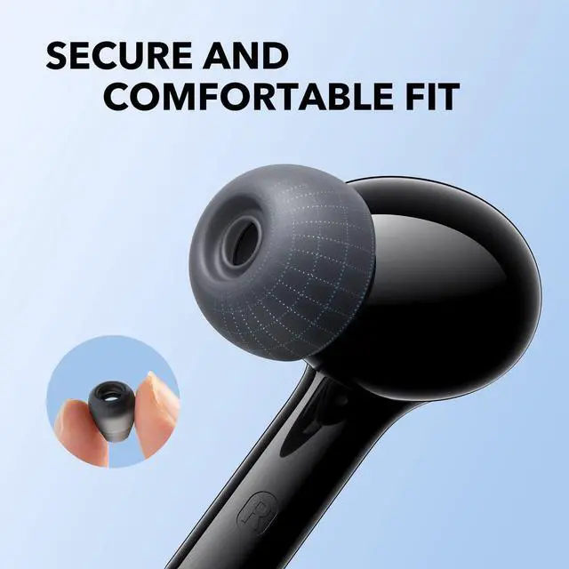 Alt view image 7 of 7 - Soundcore by Anker Life P2i True Wireless Earbuds, AI-Enhanced Calls, 10mm Drivers, 2 EQ Modes, 28H Playtime with Fast Charging, Bluetooth 5.2, Easy-Pairing, Lightweight and Secure Fit, Button Control