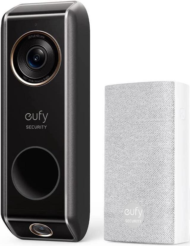eufy Security Video Doorbell Dual Camera (Wired) with Chime, Dual