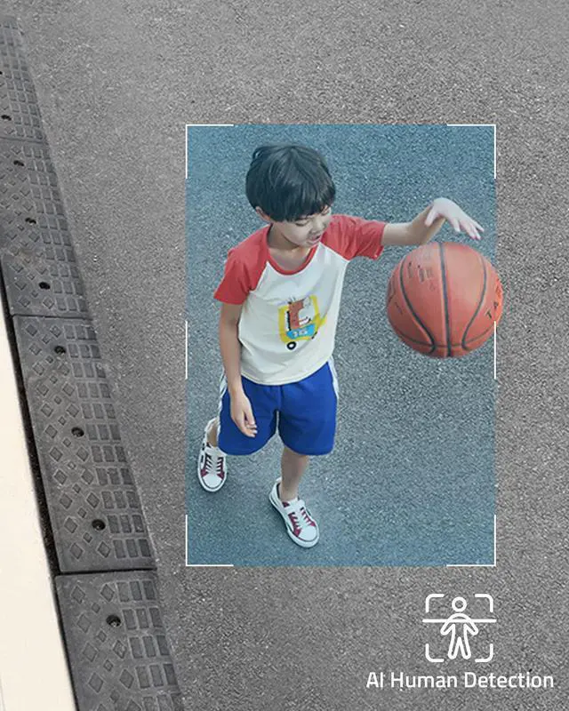 Alt view image 6 of 7 - eufy Security Floodlight Camera E with Built-in AI, 2K Resolution, 2-Way Audio, No Monthly Fees, 2000-Lumen Brightness, Weatherproof, Existing Outdoor Wiring and Weatherproof Junction Box Required