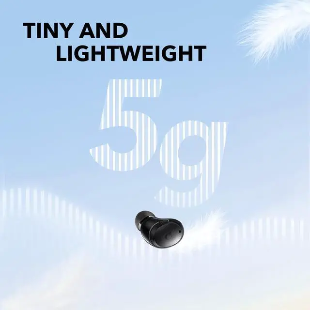 Alt view image 7 of 7 - Soundcore by Anker Life A3i Noise Cancelling Earbuds, Deep Bass, Hybrid ANC, AI-Enhanced Calls with 4 Mics, 36H Playtime with Fast Charging, Bluetooth 5.2 Earbuds, 22 Custom EQ, Transparency Mode