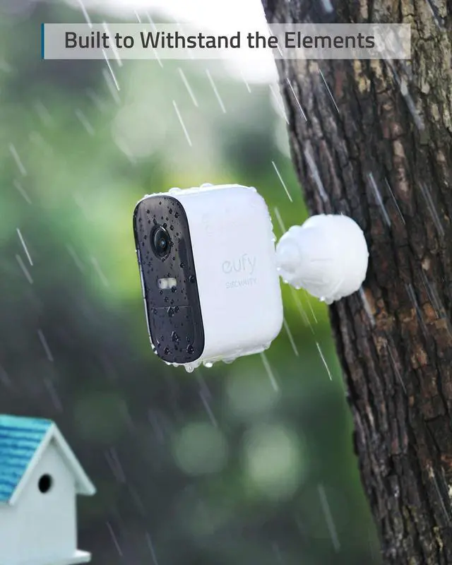Alt view image 5 of 7 - eufy Security, Wireless Video Doorbell (Battery-Powered) & eufyCam 2C Pro Bundle, 2K Resolution Outdoor Camera, IP67, Night Vision, HomeKit Compatibility and No Monthly Fee