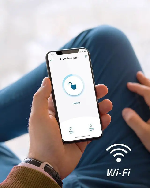 Alt view image 2 of 7 - eufy Security Smart Lock D20 (Built-In Wi-Fi) & Video Doorbell (Battery-Powered) Kit, 2K Resolution, 180-Day Battery Life,No Monthly Fees, HomeBase with High-Power Wi-Fi and Built-in Storage