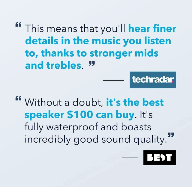 Alt view image 3 of 6 - Anker Soundcore Motion+ Bluetooth Speaker with Hi-Res 30W Audio, Extended Bass and Treble, Wireless HiFi Portable Speaker with App, Customizable EQ, 12-Hour Playtime, IPX7 Waterproof, USB-C (Renewed)