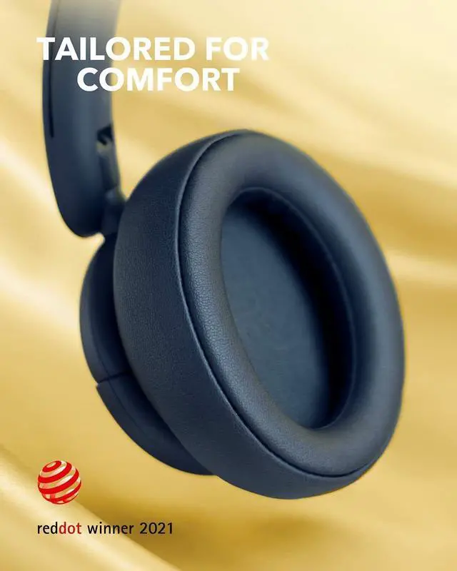 Alt view image 5 of 7 - Soundcore by Anker Life Tune Pro Multi Mode Active Noise Cancelling Headphones, Bluetooth Headphones with LDAC for Hi Res Wireless Audio, 40H Playtime, Comfortable Fit, Clear Calls (Renewed)