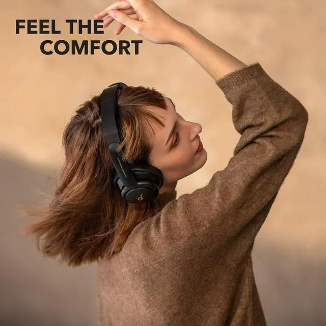 Alt view image 6 of 6 - Soundcore by Anker Life Tune Hybrid Active Noise Cancelling Headphones with Multiple Modes, Hi-Res Sound, Custom EQ via App, 40H Playtime, Comfortable Fit, Bluetooth Headphones, Multipoint Connection