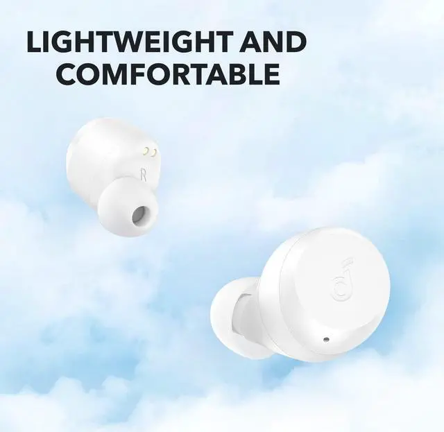 Alt view image 7 of 7 - Soundcore by Anker A20i True Wireless Earbuds, Bluetooth 5.3, App, Customized Sound, 28H Long Playtime, Water-Resistant, 2 Mics for AI Clear Calls, Single Earbud Mode