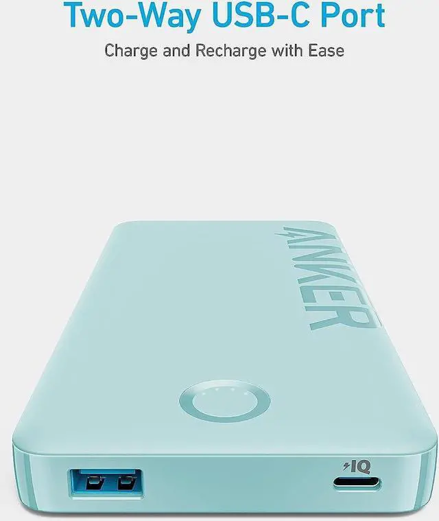 ANKER Power Bank 10000mAh USB-C × ２個セット Anker USB-C Power Bank, 10,000mAh Portable Charger