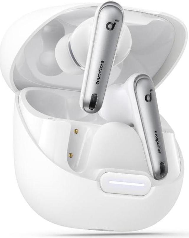soundcore Liberty 4 NC Earbuds, 98.5% Noise Reduction, Adaptive Noise Cancelling, Hi-Res Sound, 50H Battery, Wireless Charging ,White (Renewed) soundcore Liberty 4 NC Earbuds, 98.5% Noise Reduction, Adaptive Noise Cancelling, Hi-Res Sound, 50H Battery, Wireless Charging ,White (Renewed)