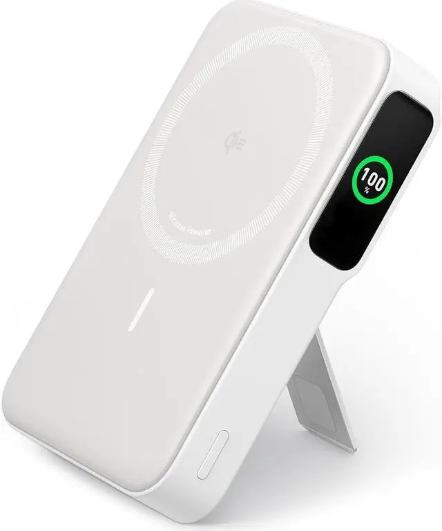 Anker MagGo Power Bank, Qi2 Certified 15W Ultra-Fast MagSafe