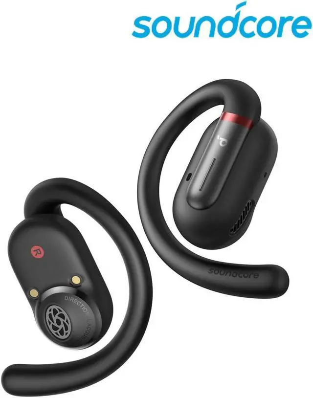Main image of Soundcore by Anker V30i Open-Ear Headphones, Ultra-Comfort, Lightweight Design, Snug Fit, Ergonomic Ear Hooks, Robust Bass, 36H Playtime, Bluetooth 5.3, App Control, Clear Calls, Wireless Earbuds