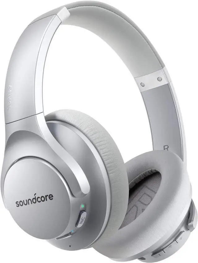 Main image of Anker Soundcore Life Q20 Hybrid Active Noise Cancelling Headphones, Wireless Over Ear Bluetooth Headphones with 40H Playtime, Hi-Res Audio, Deep Bass, Memory Foam Ear Cups and Headband (Renewed)