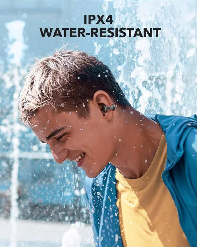 Alt view image 6 of 7 - Soundcore C30i by Anker, Open-Ear Earbuds, Clip-On Headphones, Lightweight Comfort, Stable Fit, Firm-Shell Design, Attachable Ear Grips, Big Drivers for Vibrant Sound, 30H Play, IPX4 Water-Resistant