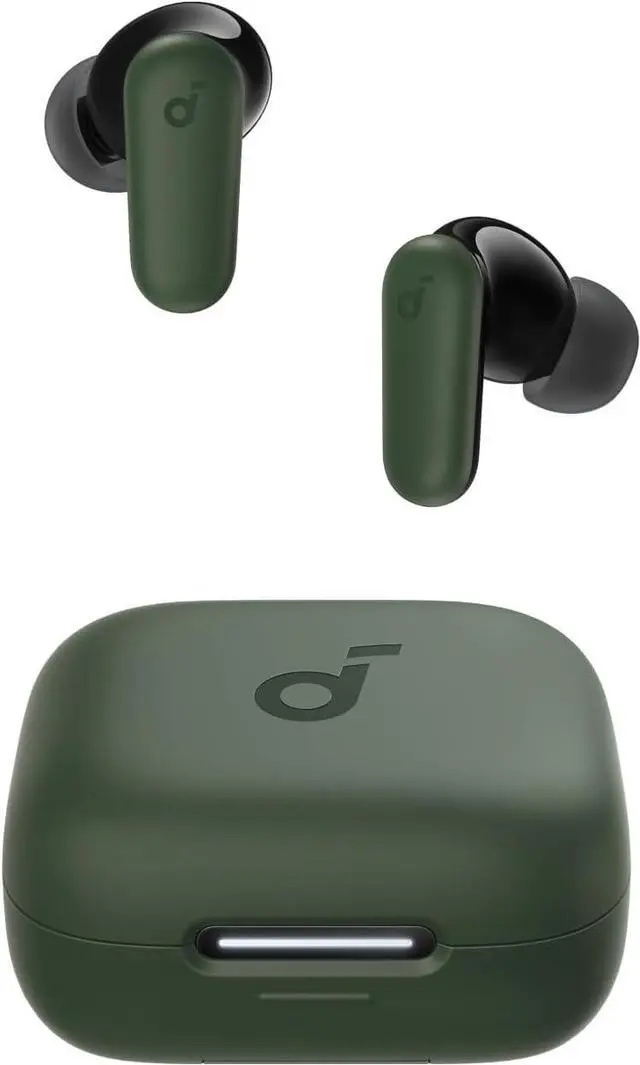 Main image of Soundcore P30i by Anker Noise Cancelling Earbuds, Strong and Smart Noise Cancelling, Powerful Bass, 45H Playtime, 2-in-1 Case and Phone Stand, IP54, Wireless Earbuds, Bluetooth 5.4 Green
