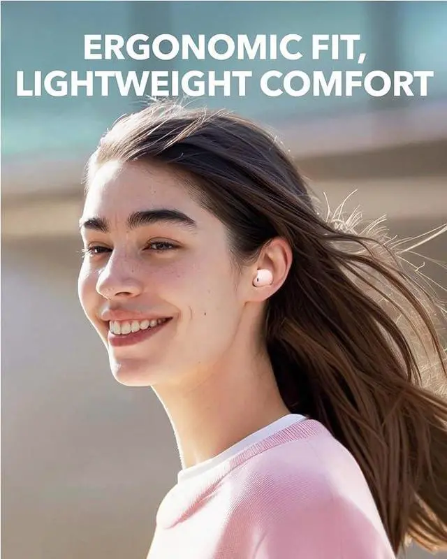 Alt view image 4 of 6 - Soundcore A30i by Anker, Smart Noise Cancelling Earbuds, Lipstick-Shaped Stylish Design, Tiny, Lightweight Comfort, Clear Sound, IP54, 15H Playtime in ANC Mode, Wireless Earbuds, Bluetooth 5.4