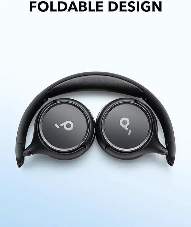 Alt view image 5 of 5 - Soundcore H30i Wireless On-Ear Headphones, Foldable Design, Pure Bass, 70H Playtime, Bluetooth 5.3, Lightweight and Comfortable, App Connectivity, Multipoint Connection