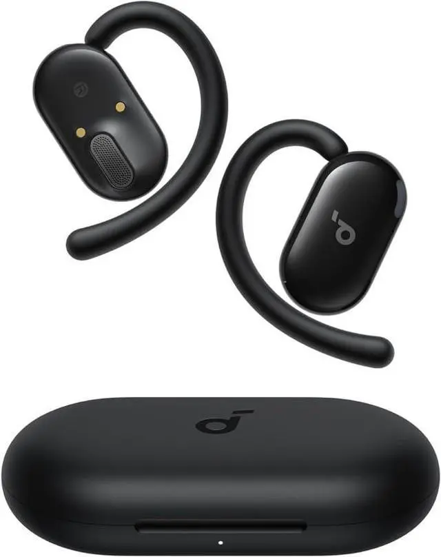 Main image of Soundcore V20i by Anker Open-Ear Headphones, Adjustable Ear Hooks, Ultra-Comfort, Snug Fit, Powerful Sound, Clear Calls, IP55, LED Lights, 36H Playtime, Bluetooth 5.4 Earbuds, Multipoint Connection