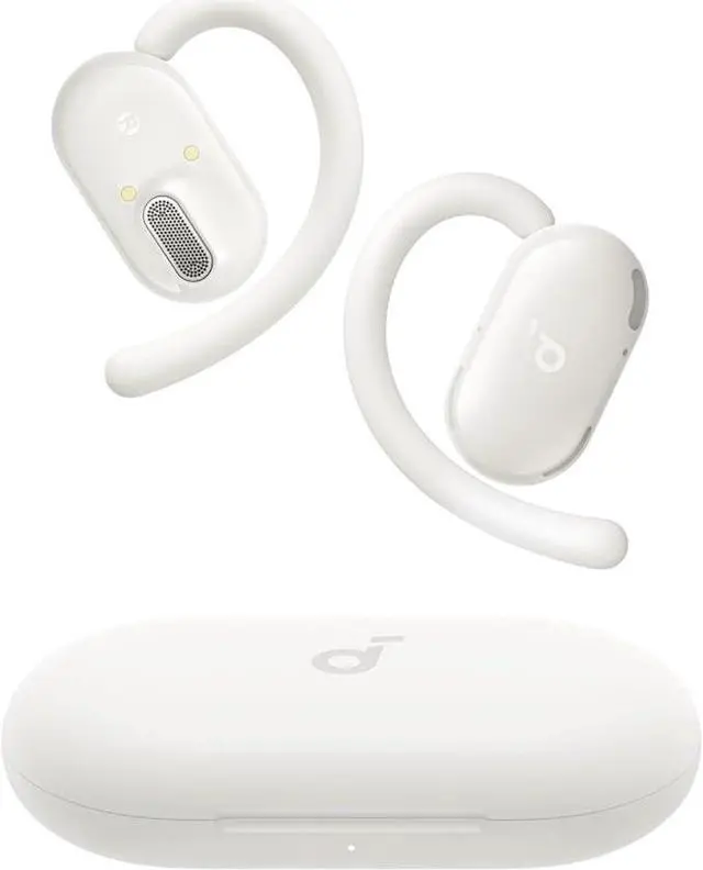 Main image of Soundcore V20i by Anker Open-Ear Headphones, Adjustable Ear Hooks, Ultra-Comfort, Snug Fit, Powerful Sound, Clear Calls, IP55, LED Lights, 36H Playtime, Bluetooth 5.4 Earbuds, Multipoint Connection