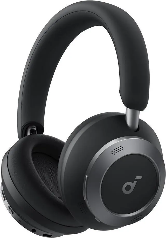 Main image of Soundcore Space One Pro by Anker, Adaptive Active Noise Cancelling Headphones Driven by 6 Mics, Super Foldable Design, 60H Lossless Audio, Ultra-Fast Charging, Hi-Res Wireless Audio, Comfortable Fit