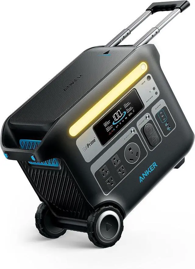Main image of Anker PowerHouse 767 Portable Power Station, 2400W Solar Generator with 6× Longer Lifespan LiFePO4 Batteries, GaNPrime PowerHouse 2048Wh Generator for Home, Outdoor Camping, RV (Solar Panel Optional)