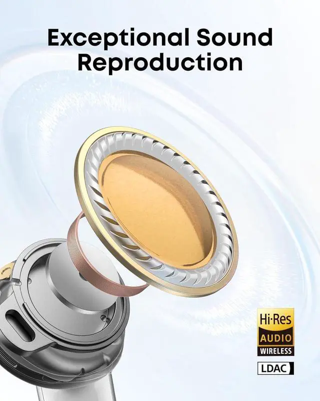 Alt view image 5 of 6 - soundcore Liberty 5 by Anker, Noise-Cancelling Wireless Earbuds, 2x Stronger Voice Reduction, Real-Time Adaptive Noise Cancellation, Fast Charging, Dolby Audio, 6-Mic AI Clear Calls, Long Battery Life