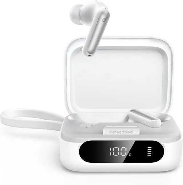 Main image of Soundcore P41i by Anker, Adaptive Noise Cancelling Earbuds with Portable Phone Charger, Only for USB-C Charging, 12H Playtime, 192H with Case, 6-Mic AI Clear Calls, IPX5 Wireless Bluetooth Earbuds