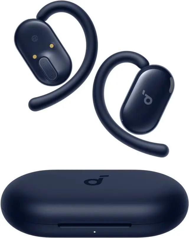 Main image of Soundcore V20i by Anker Open-Ear Headphones, Adjustable Ear Hooks,Ultra-Comfort,Snug Fit, Powerful Sound, Clear Calls, IP55, LED Lights, 36H Playtime, Bluetooth 5.4, Multipoint Connection (Renewed)