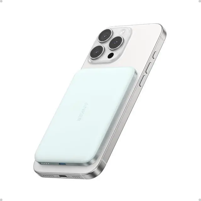 Main image of Anker Nano Power Bank, 10,000mAh Portable Charger with 2.3 ft InstaCord Retractable Cable, 45W Max Compact Battery Pack, Smart Display, for iPhone 16 / 15 Series, iPad, Galaxy, Pixel, and More Green