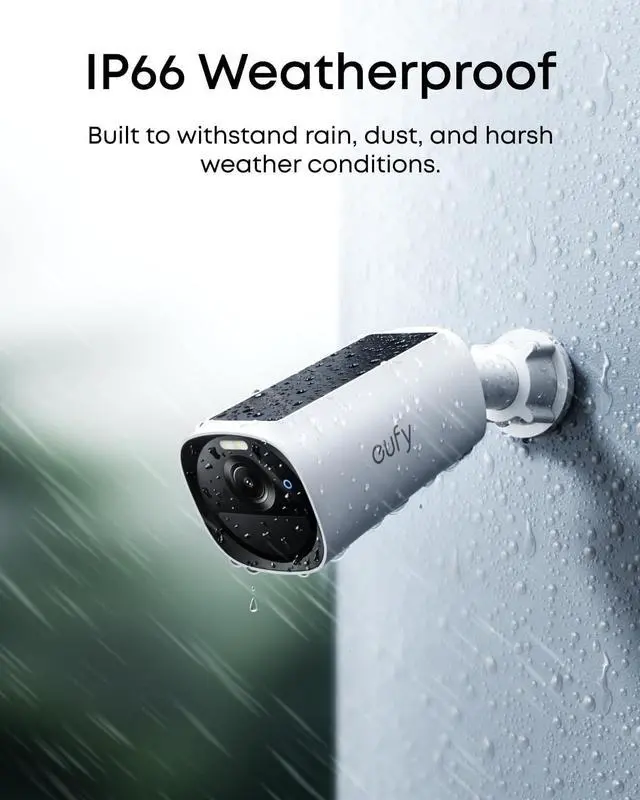Alt view image 7 of 14 - eufy Security eufyCam E40 2-Cam Kit (HomeBase 2), Outdoor Wireless Solar Security Camera, 2K Resolution with Integrated Solar Panel, MaxColor Night Vision, Local Storage, No Monthly Fee