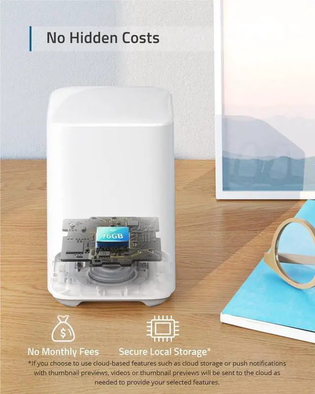 Alt view image 4 of 12 - eufy Security eufyCam 2C Pro 2+1 Kit with Solar Panel 2W, Wireless Home Security System with 2K Resolution, 180-Day Battery Life, HomeKit Compatibility, IP67, Night Vision, and No Monthly Fee.