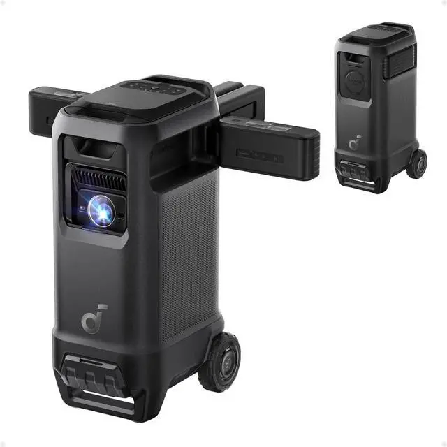 Main image of Soundcore Nebula X1 Pro 4K Outdoor Projector, Triple Laser, 3500 ANSI Lumens, Spatial Sound, 56000:1 Contrast, Optical Zoom
