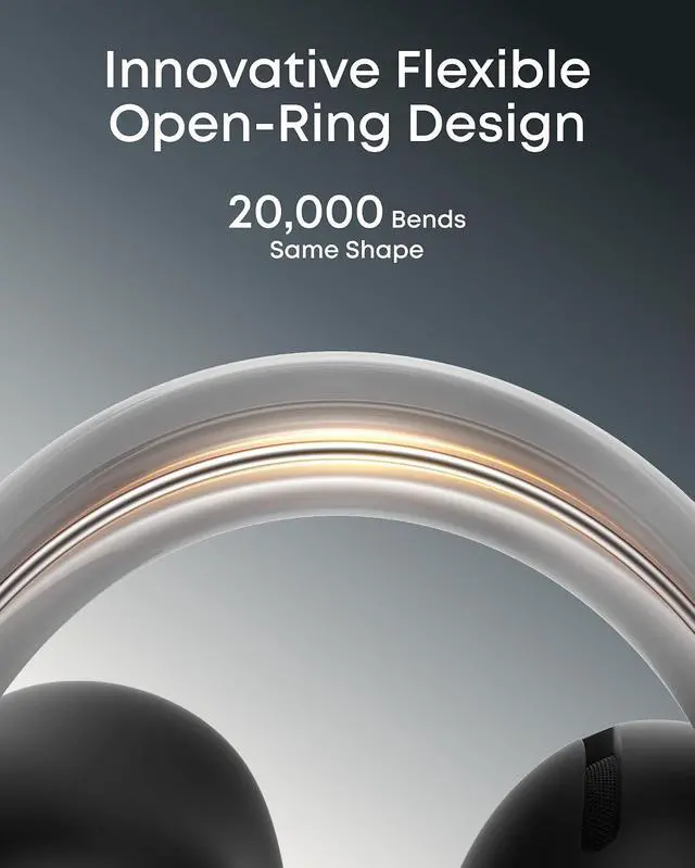 Alt view image 3 of 7 - Soundcore AeroClip by Anker, Open-Ear Earbuds, Clip-On Headphones, Adaptive Comfort(Renewed)