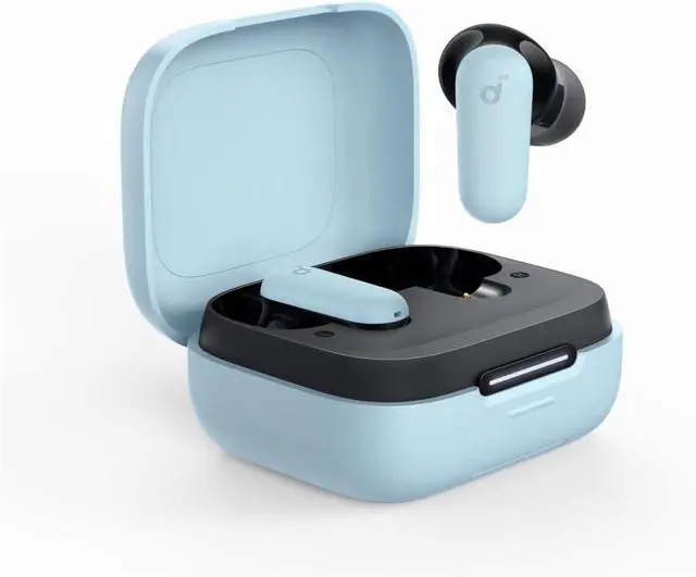 Alt view image 4 of 7 - Soundcore P30i Smart Noise Cancelling Wireless Earbuds with 2-in-1 Case Phone Stand(Renewed)
