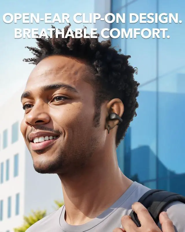 Alt view image 2 of 7 - Soundcore C40i by Anker, Open-ear Earbuds(Renewed)