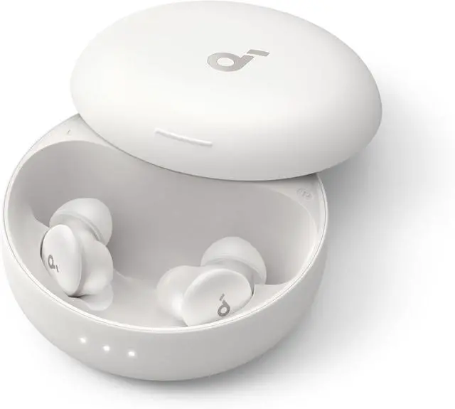 Main image of Soundcore Sleep A30 by Anker Sleep Earbuds, Smart Active Noise Cancelling Sleep Headphones, Adaptive Snore-Masking System, Ultra-Comfort for Side Sleepers(Renewed)