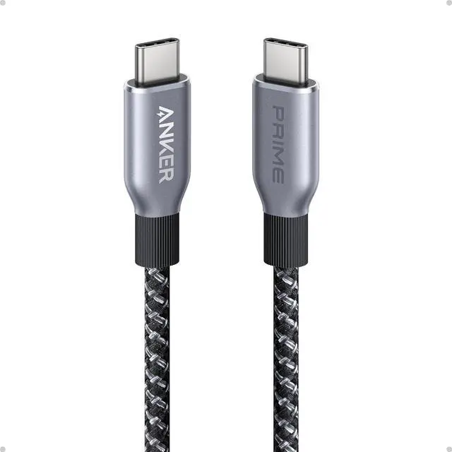 Main image of Anker Prime USB C to USB C Cable, 240W Fast Charging Durable Cable (3 ft) | USB 2.0 Upcycled Braided Nylon, 100-Year Bend Durability for iPhone 17 / 17 Pro / 17 Pro Max, MacBook, Galaxy, and More