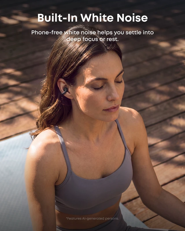Alt view image 5 of 7 - Anker soundcore AeroClip 2 Open-Ear Clip-On Earbuds for Crystal-Clear Calls