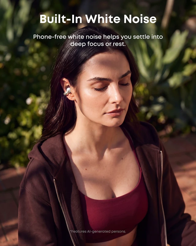 Alt view image 4 of 6 - Anker soundcore AeroClip 2 Open-Ear Clip-On Earbuds for Crystal-Clear Calls