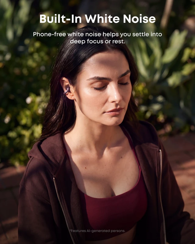 Alt view image 5 of 6 - Anker soundcore AeroClip 2 Open-Ear Clip-On Earbuds for Crystal-Clear Calls