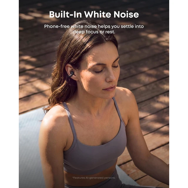 Alt view image 5 of 7 - Anker soundcore AeroClip 2 Earbuds with Travel Case ,Thus AI Chip, Guinness World Record Call Clarity, Open-Ear Comfort, Power Bass, Hi-Res, 32H Playtime, AI Translation.