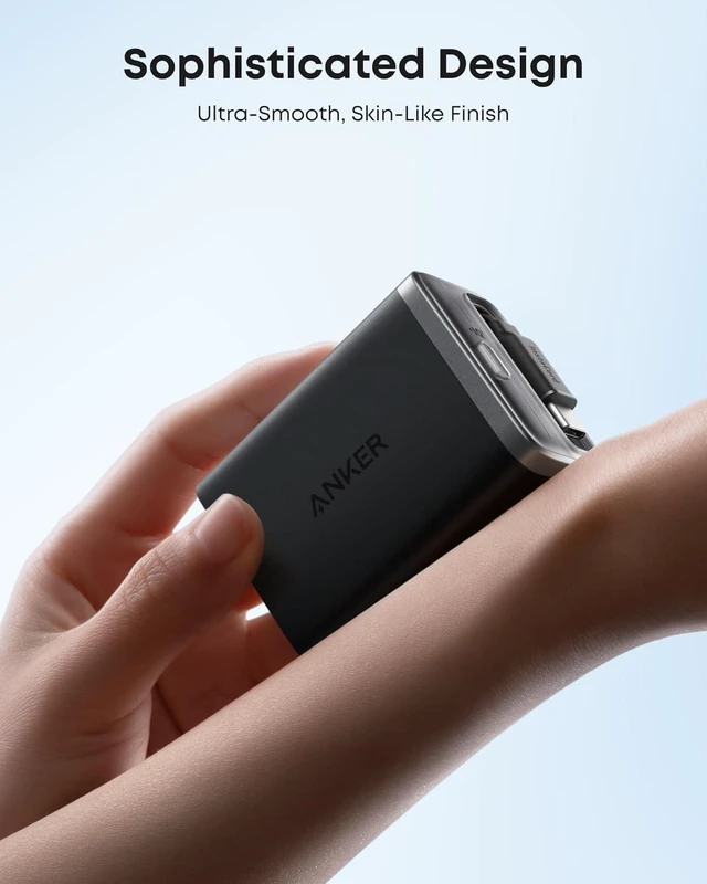 Alt view image 6 of 6 - Anker Nano Retractable USB C Charger Block, Compact 35W Phone Charger