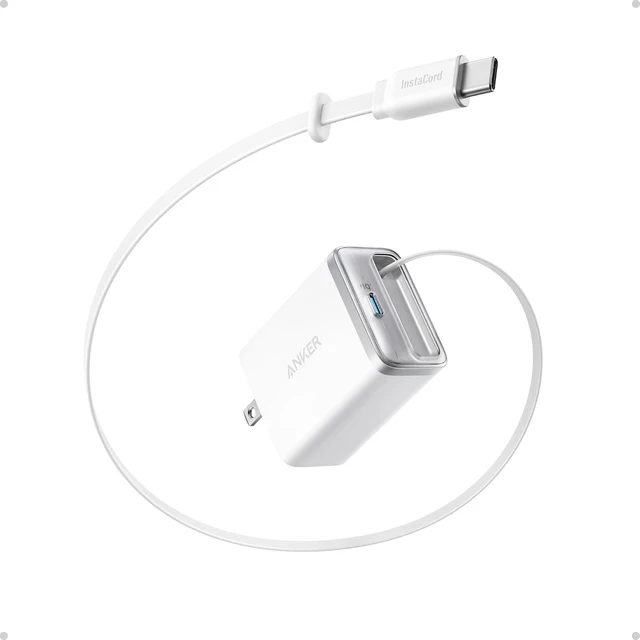 Main image of Anker Nano Retractable USB C Charger Block, Compact 35W Phone Charger