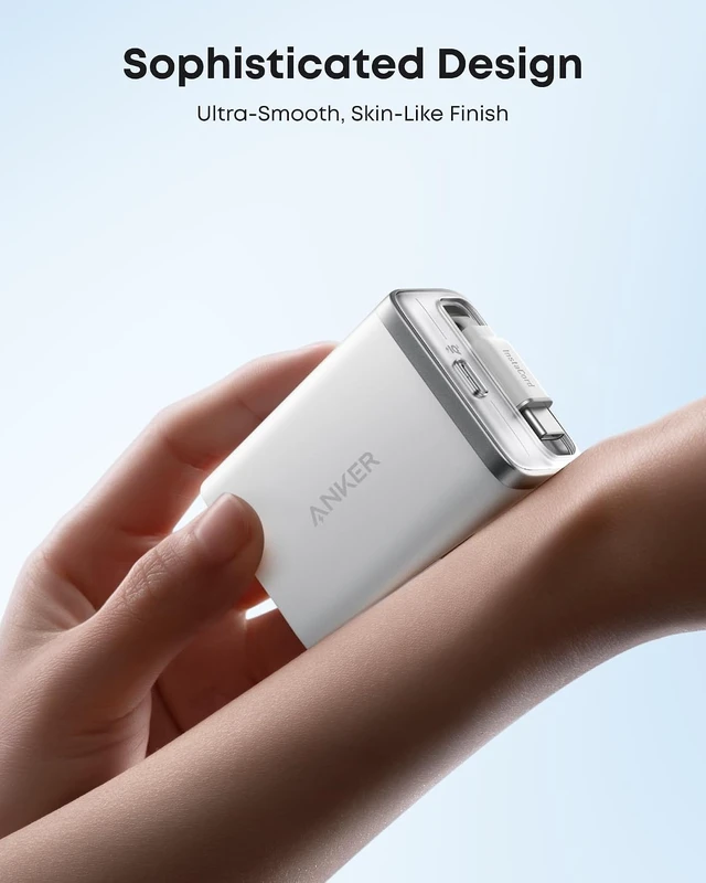 Alt view image 6 of 6 - Anker Nano Retractable USB C Charger Block, Compact 35W Phone Charger
