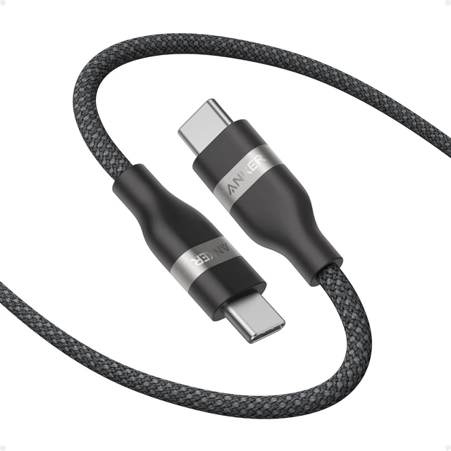 Alt view image 4 of 5 - Anker Nano USB-C GaN Charger (45W Max) + Anker Nano USB-C to USB-C Cable (6 ft, 240W)