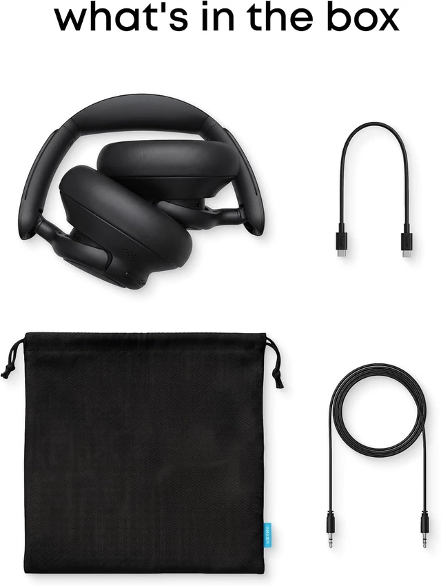 Alt view image 7 of 7 - Soundcore by Anker Q31i, Adaptive Noise Cancelling Over-Ear Headphones
LDAC Hi-Res Wireless Audio, 50H ANC Playtime, Comfortable Fit, Clear Calls, Dual Connection, Bluetooth 6.0