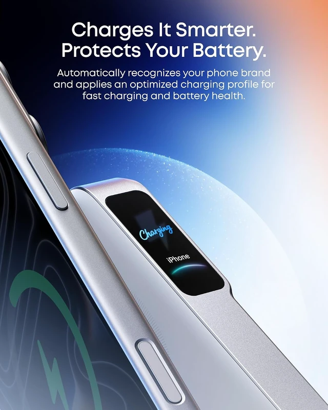 Alt view image 7 of 7 - Anker MagGo 2 Pro Power Bank, Qi2.2 25W 10000mAh Magnetic Portable Charger